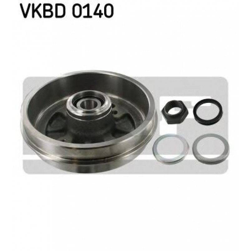 VKBD 0140 SKF Пiдшипник ступицi колеса та гальмівний барабан